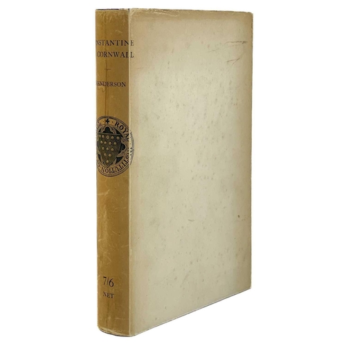 448 - A History of the Parish of Constantine in Cornwall Charles Henderson, edited by the Rev G. H. Doble ... 