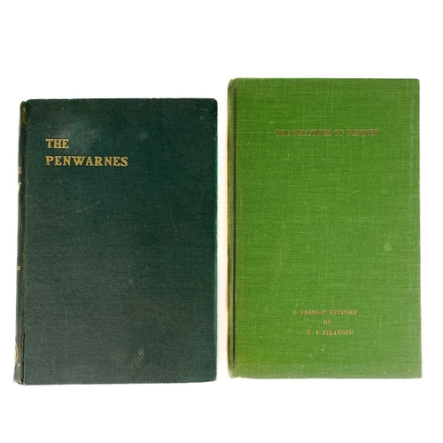 462 - The Penwarnes and the Pellowes. Two works. J. Henry Harris. 'The Penwarnes. Being the Life Story of ... 