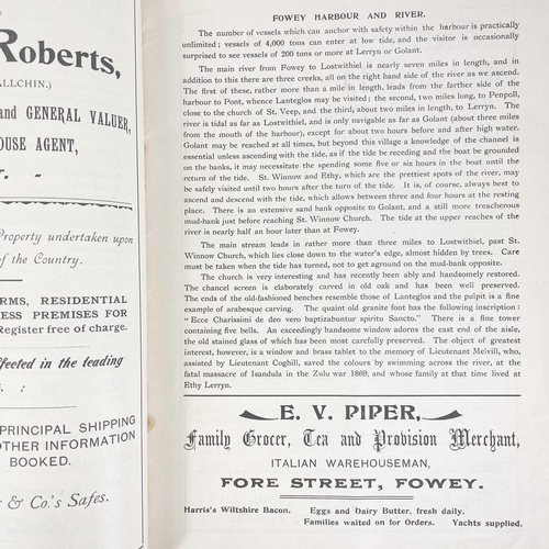 471 - Fowey interest. Mabel Lucy Attwell. 'Fowey. The Centre of the Cornish Riviera,' 64 pages incl map, i... 