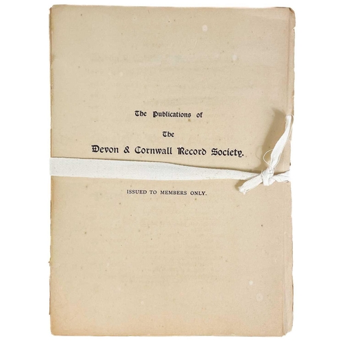 473 - H. Tapley-Soper (general editor). 'Subsidy Rolls, Muster & Hearth Tax Rolls and Probate Calendars of... 