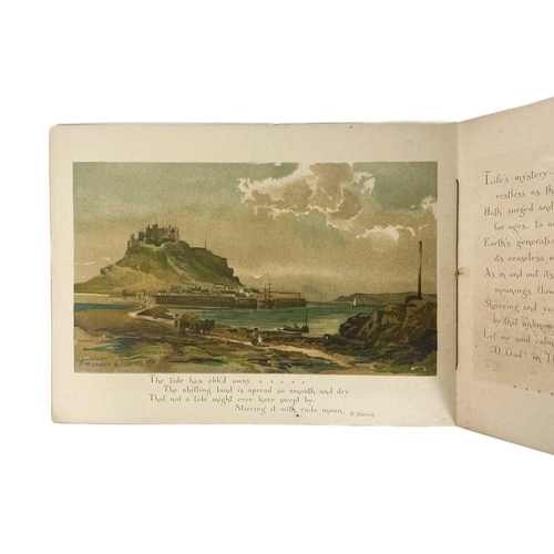 484 - Horatius Bonar. 'Cornish Coves and Corners'. First edition, original wrappers, illustrations by Cons... 