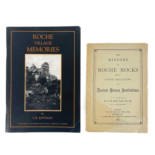 493 - Two works on Roche, Cornwall. G. H. Guy. 'The History of Roche Rocks and of Their Relation to Ancien... 