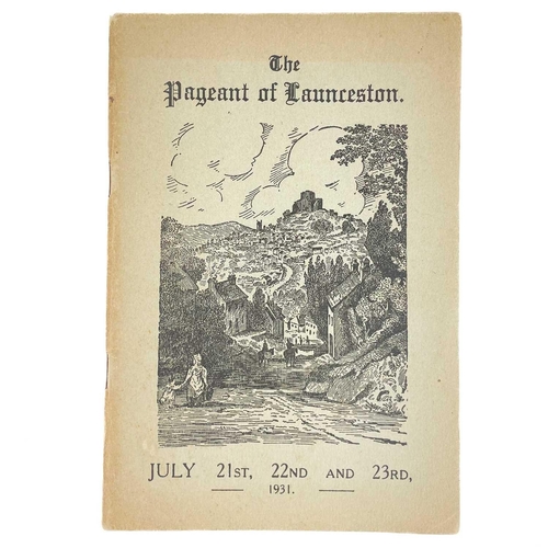 496 - 'The Pageant of Launceston'. By Mary Kelly, 48 pages, good condition, Walter Weighell, Launceston, 1... 