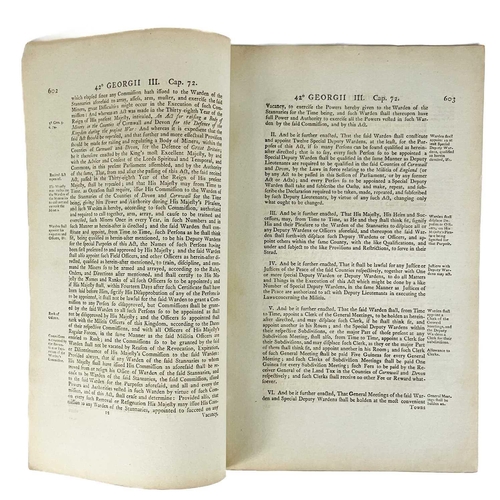 503 - Mining interest. Two acts of Parliment. 'An Act for repealing an Act, made in the Thirt-eighth Year ... 