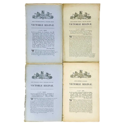 511 - Three Acts of Parliament. 'An Act to Provide for the Division of the Deanery of Saint Burian into Th... 