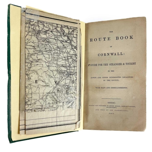 514 - Henry Besley. 'The Route Book of Cornwall'. 'A Guide for the Stranger & Tourist to the Towns and Oth... 