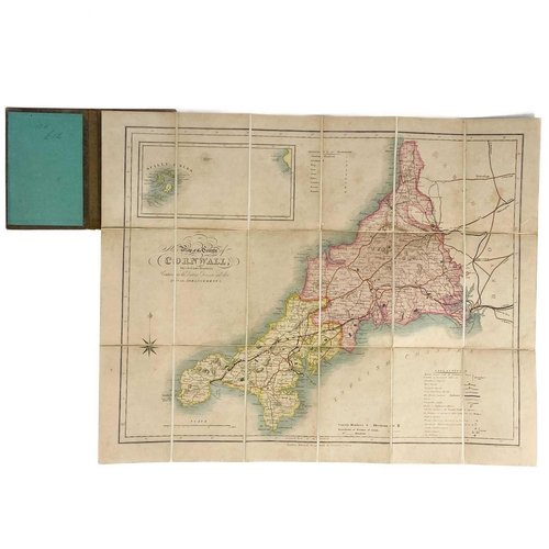 515 - Three maps of Cornwall. William Westcott Rundell (Falmouth). 'Cornwall,' inset map of the Scilly Isl... 