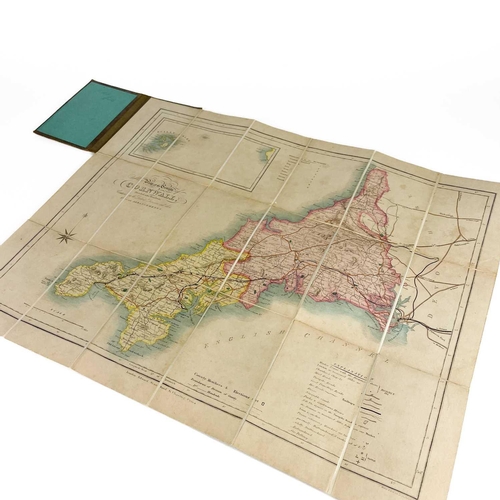 515 - Three maps of Cornwall. William Westcott Rundell (Falmouth). 'Cornwall,' inset map of the Scilly Isl... 