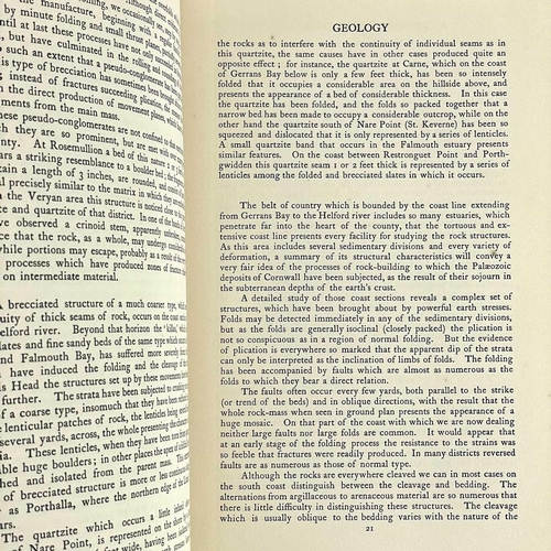 524 - The Victoria History of Cornwall Edited by William Page Published by Constable, London. Volume one o... 