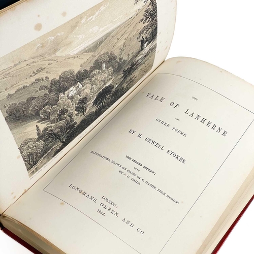 526 - H. Sewell Stokes. 'The Vale of Lanherne and Other Poems'. Second edition, with illustrations drawn o... 