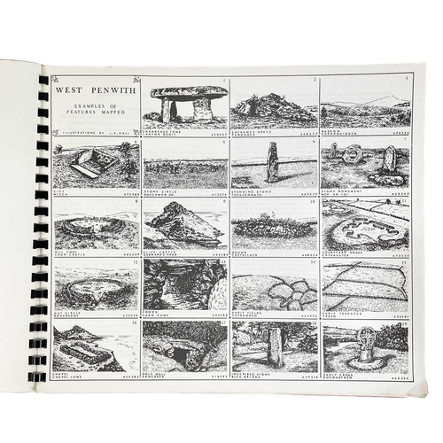 534 - I. S. Maxwell. 'Historical Atlas of West Penwith'. First edition, pictorial card wraps, a good copy,... 