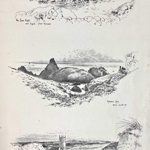 535 - T. Raffles Davison. 'Down to the Lands End'. A rebound article by John Sedding from 'The British Arc... 