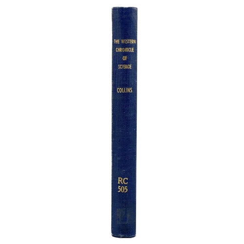 541 - J. H. Collins. 'The Western Chronicle of Science'. First edition, rebound, fold out colour illustrat... 