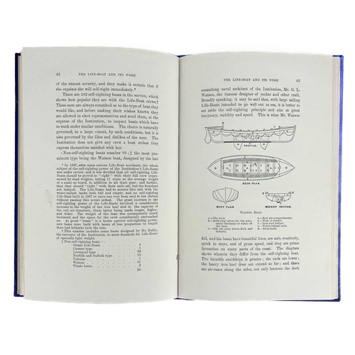 558 - Three works on sea rescue. Sir John Cameron Lamb. 'The Lifeboat and Its Work,' first edition, hardco... 