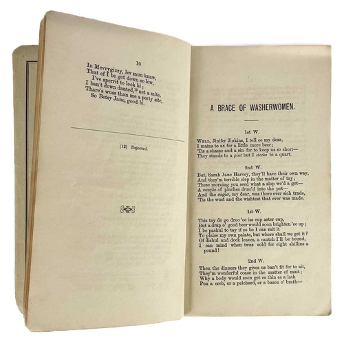 570 - Scarce humorous Cornish dialect poems. H. J. Daniel (the Cornish poet). 'Cornish Tales; A Batch of H... 