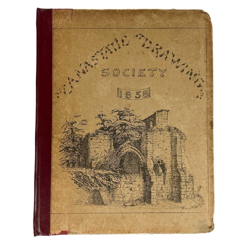 577 - 'Anastic Drawing Society ‘’Cornwall’. First edition, 20 plates/engravings some with text, the object... 