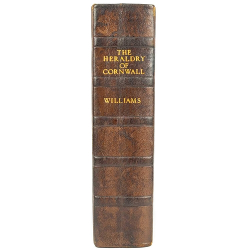 580 - A manuscript book written and prepared by William Mackenzie Williams. Of Chy-an-Dreath, Newquay, Cor... 