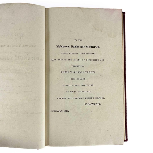 581 - Francis Gregor. 'The Works of Francis Gregor of Trewarthennick (Nr Tregony)'. First edition, subscri... 