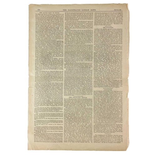 588 - Six printed broadsheets and ephemera. J. S. Enys [1866]. 'On Flint Flakes. A Paper Read before the R... 