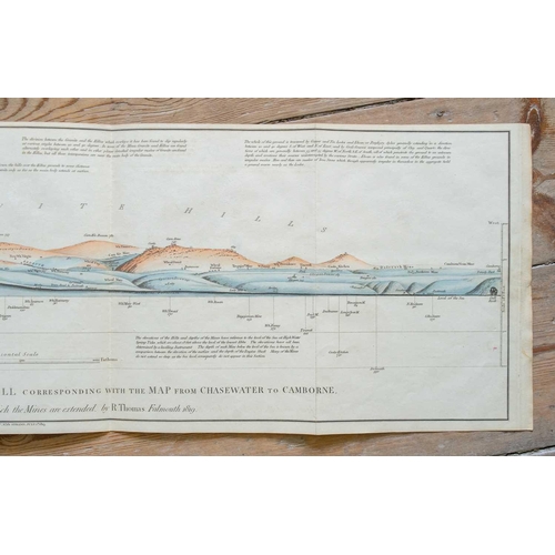 61 - Richard Thomas. 'Report on a Survey of the Mining District of Cornwall,' 1819. 'From Chasewater to C... 