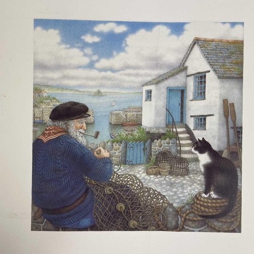 629 - Antonia Barber, illustrated by Nicola Bayley. 'The Mousehole Cat'. First edition, tipped in a newspa... 