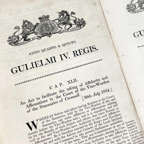 643 - Islands of Scilly Interest. 'An Act to Authorize Persons Duly Appointed to act as Justices of the Pe... 