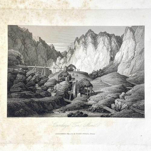 644 - Joseph Farington Esq. 'Britannia Depicta....Pat VI....Cornwall,' 1814. 'A Series of Views (With Brie... 