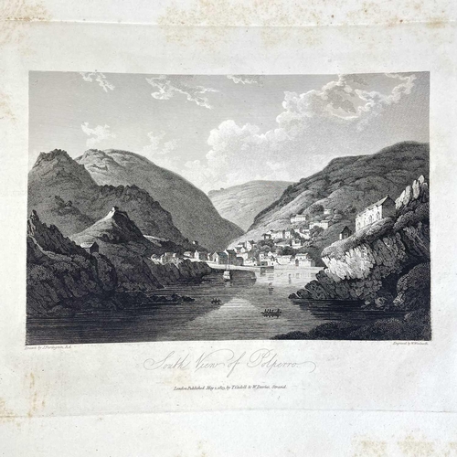 644 - Joseph Farington Esq. 'Britannia Depicta....Pat VI....Cornwall,' 1814. 'A Series of Views (With Brie... 