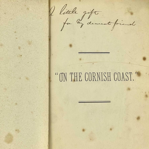 649 - Samuel Pascoe. 'On the Cornish Coast'. 'A Series of Thirteen Excursions on Cornish Shores,' first ed... 