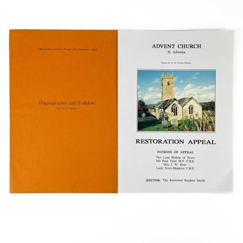 671 - Barbara C. Spooner. 'John Tregagle of Trevorder'. First edition, 60 pages, A. W. Jordan, Truro, 1935... 