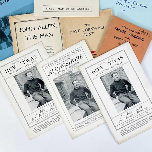 673 - Ten booklets. 'The East Cornwall Hunt,' circa 1950, 40 pages, being a brief history of the hunt; G. ... 