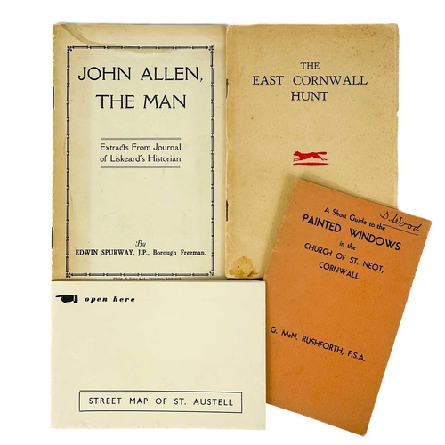 673 - Ten booklets. 'The East Cornwall Hunt,' circa 1950, 40 pages, being a brief history of the hunt; G. ... 