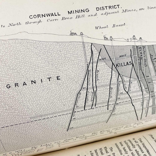 677 - Capt. John Maynard of East Pool Mine. 'Remarks on Two Cross Sections of the Country, from South Whea... 