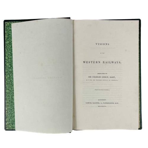 68 - Richard Edwin Austin Townsend. 'Visions of the Western Railways'. First edition, a good copy, in gre... 