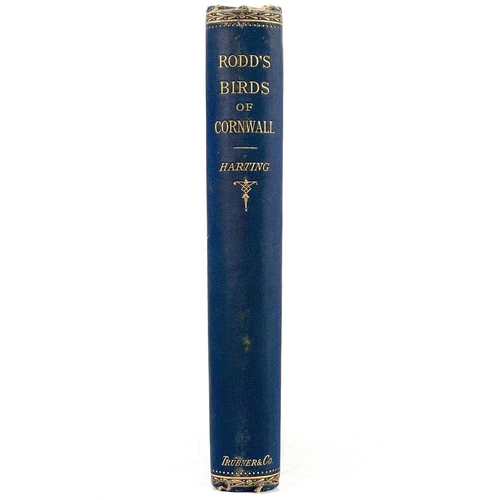 690 - Edward Hearle Rodd. 'The Birds of Cornwall and the Scilly Isles'. First edition, decorative cloth ne... 