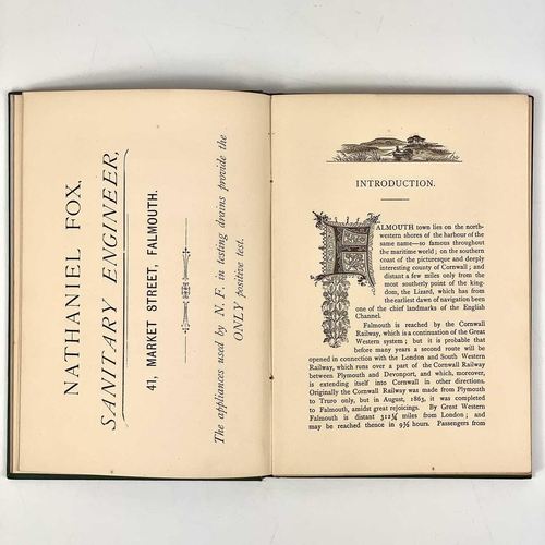 695 - An illustrated guide to Falmouth, 1891. R. N. Worth. 'Guide to the Harbour, Town & Neighbourhood of ... 