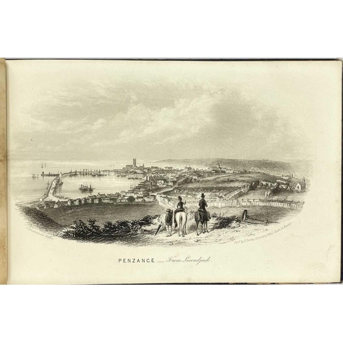 71 - Besley's Views of Cornwall. Twenty-nine plates starting with St Michael's Mount with the train in th... 