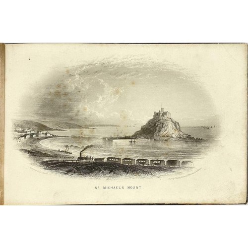 71 - Besley's Views of Cornwall. Twenty-nine plates starting with St Michael's Mount with the train in th... 