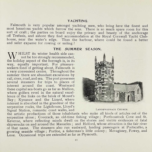 711 - Falmouth interest. 'Falmouth, the Official Publication of the Corporation,' 81 pages, being a guide ... 