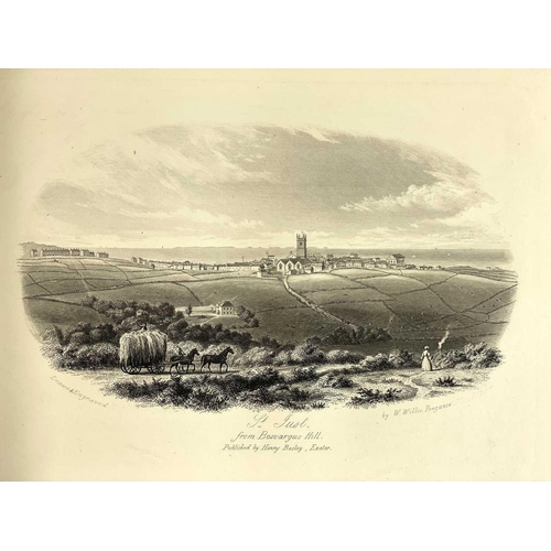 717 - Henry Besley (pub). 'Views in Cornwall and Devonshire'. Being 77 engraved vignette views complete, o... 