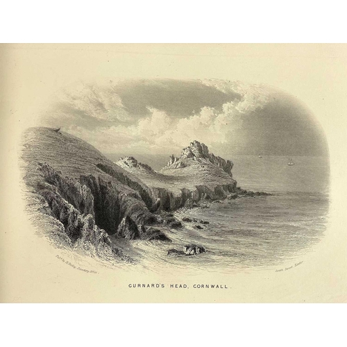 717 - Henry Besley (pub). 'Views in Cornwall and Devonshire'. Being 77 engraved vignette views complete, o... 