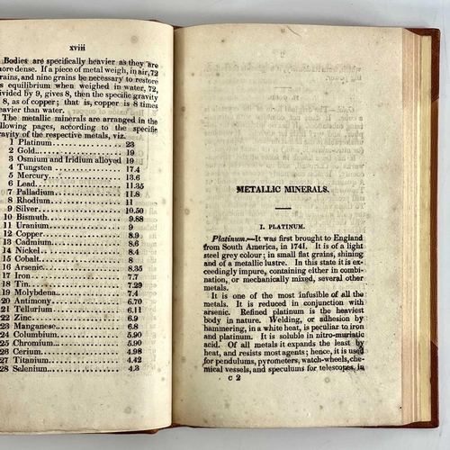 728 - Thomas Hogg. 'A Manual of Mineralogy; In Which is Shown How Much Cornwall Contributes to the Illustr... 