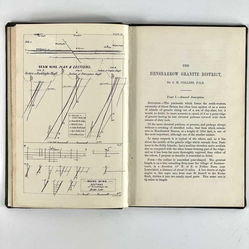 729 - Joseph Henry Collins. 'The Hensbarrow Granite District. A Geological Description and a Trade History... 