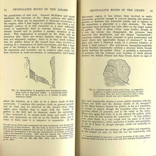 734 - Three works on mineralogy. 'Determinative Mineralogy,' first edition, generally a good copy one or t... 