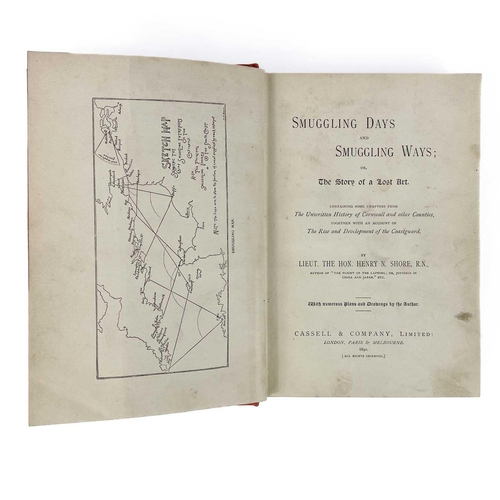 74 - Three works with an interest in smuggling. Commander Henry Noel Shore R.N. 'Old Foye Days', first ed... 