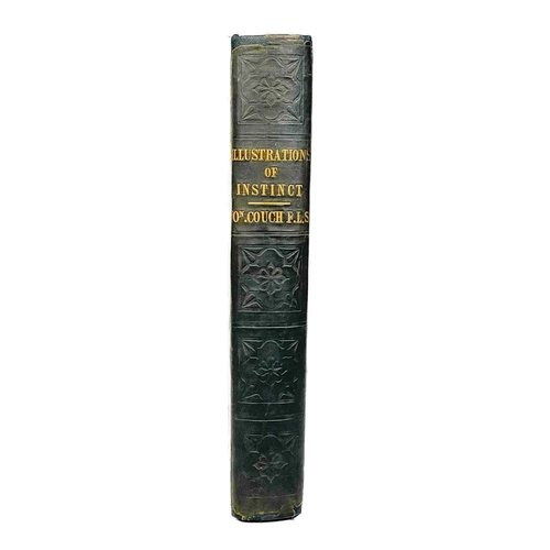 743 - Jonathan Couch. 'Illustrations of Instinct. Deduced from the Habits of British Animals,' 1847 First ... 