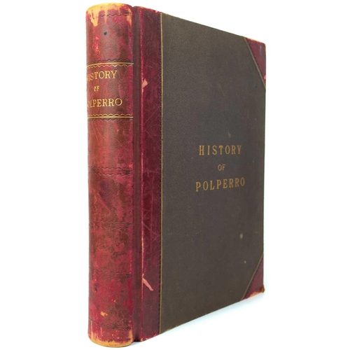 747 - 'The History of Polperro by Jonathan Couch, Esq, From the earliest times to the year 1867' MS writte... 