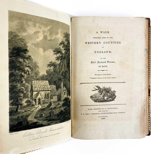 760 - Richard Warner. 'A Walk Through Some of the Western Counties of England,' 1800. Richard Warner. 'A W... 