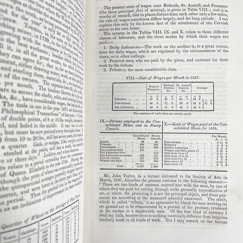 766 - 'Journal of the Statistical Society of London,' Volume I June 1838, volume II May 1838, including a ... 