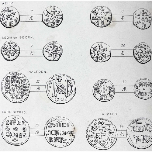 78 - Two Anglo-Saxon Interest works bound as one. Jonathan Rashleigh. Esq, An Account of Anglo-Saxon Coin... 